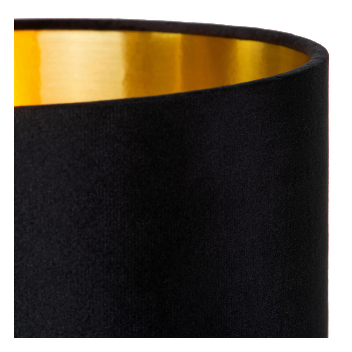 TISCHLEUCHTE 24/46,5 cm   - Schwarz, LIFESTYLE, Glas (24/46,5cm) - Lucide