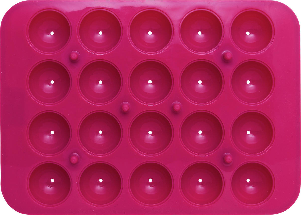 BACKSET - Pink/Silberfarben, KONVENTIONELL, Papier/Kunststoff - Birkmann