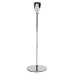 STABKERZENHALTER - Silberfarben, Basics, Metall (8/27cm) - Ambia Home