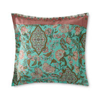 KISSENHÜLLE Tigullio 40/40 cm  - Grün, KONVENTIONELL, Textil (40/40cm) - Bassetti