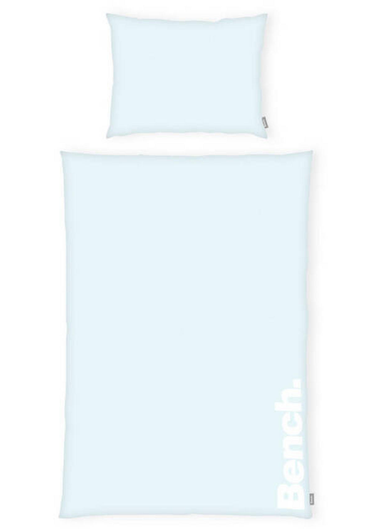 WENDEBETTWÄSCHE 155/220 cm  - Blau, Basics, Textil (155/220cm) - Bench