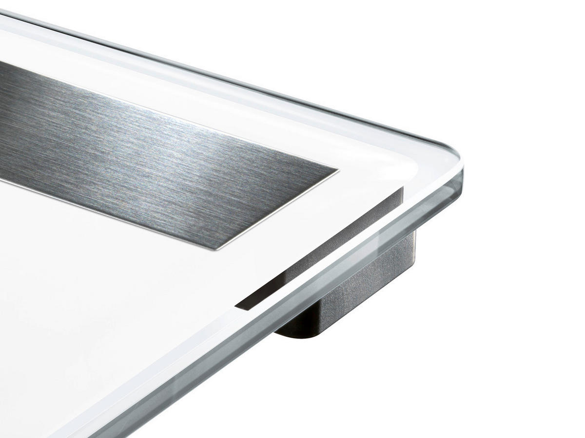 VAGA OSOBNA  bijela   - bijela, Basics, staklo/plastika (36/3,2/35,5cm) - Soehnle