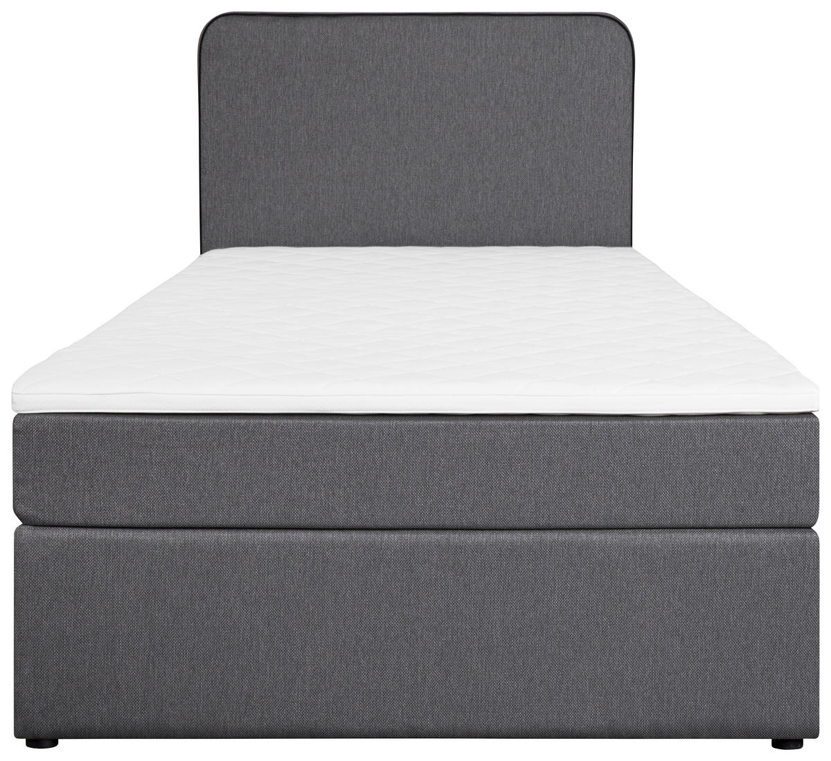 BOXBETT 90/200 cm  in Grau  - Grau, KONVENTIONELL, Holz (90/200cm) - P & B