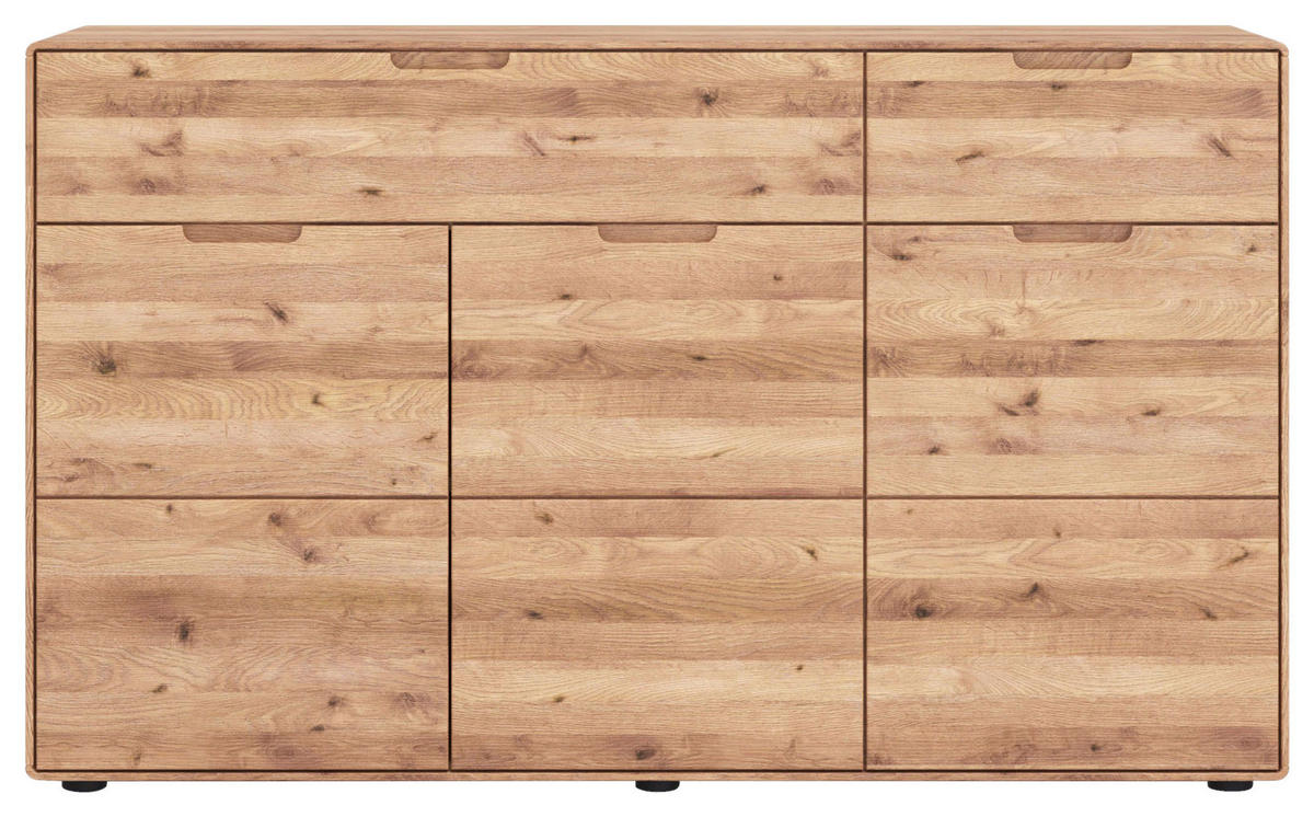 SIDEBOARD  in 149/91/40 cm  - Wildeiche, KONVENTIONELL, Holz (149/91/40cm) - Linea Natura