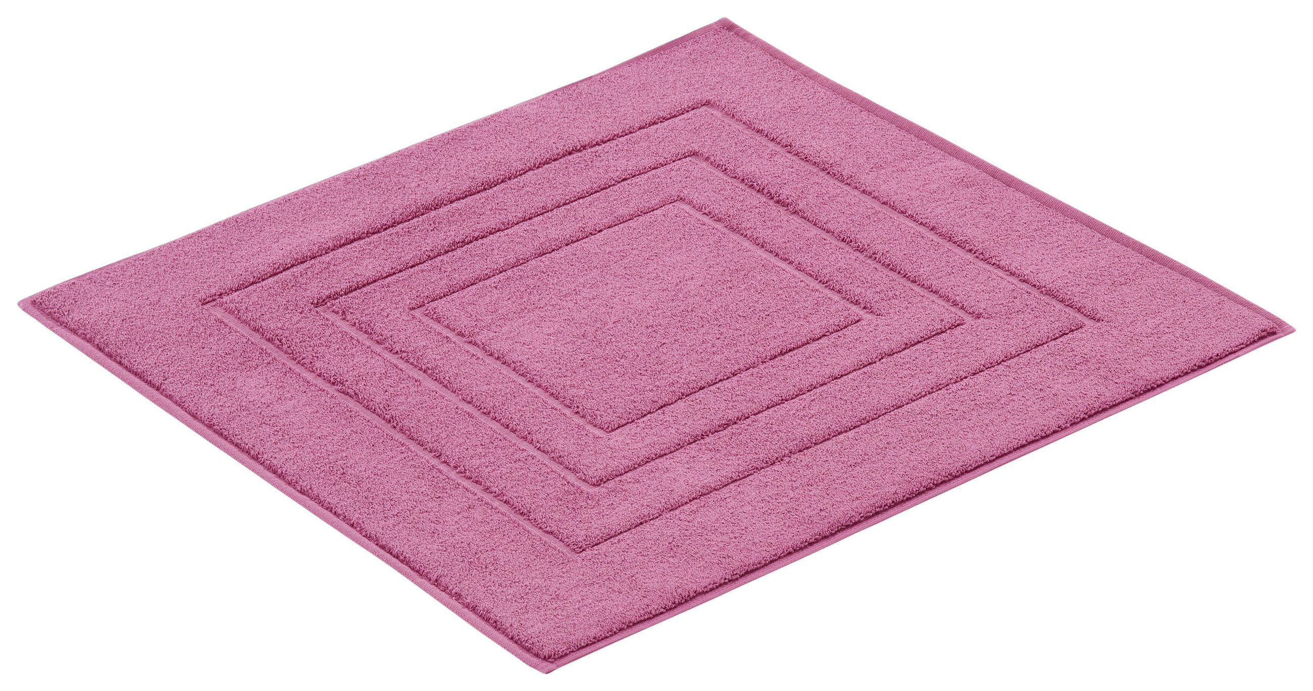 BADEMATTE Feeling Beere 60/60 cm  - Beere, Basics, Textil (60/60cm) - Vossen