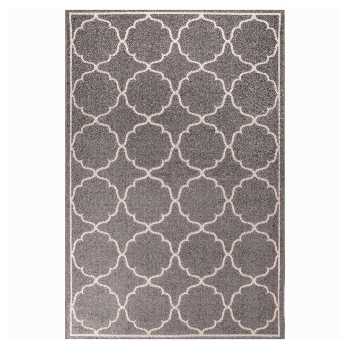 TEPIH ZA UNUTAR./VANJ. UPORAB 120/170 cm   svijetlo siva  Berlin  - svijetlo siva, Lifestyle, tekstil/plastika (120/170cm)