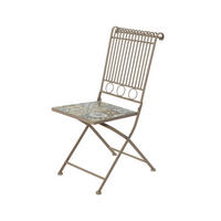 KERTI SZÉK fém, kő  - Lifestyle, kő/fém (45,00/38,00/90,00cm)