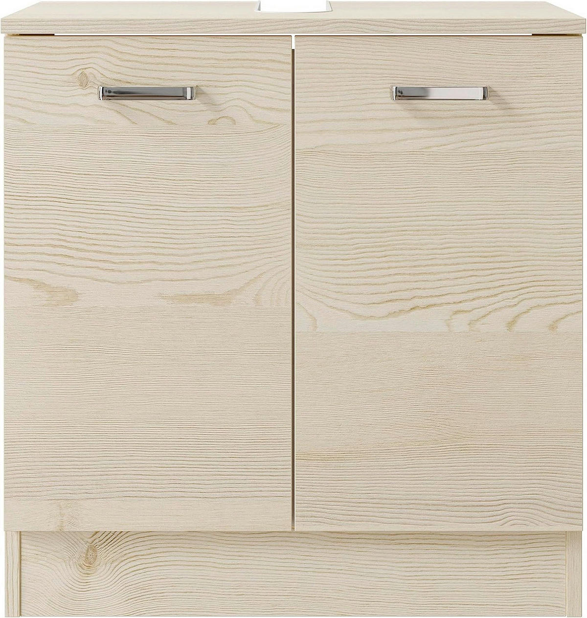 WASCHBECKENUNTERSCHRANK 60,2/62,4/33 cm  - Chromfarben/Pinienfarben, Basics, Holzwerkstoff/Metall (60,2/62,4/33cm) - Pelipal