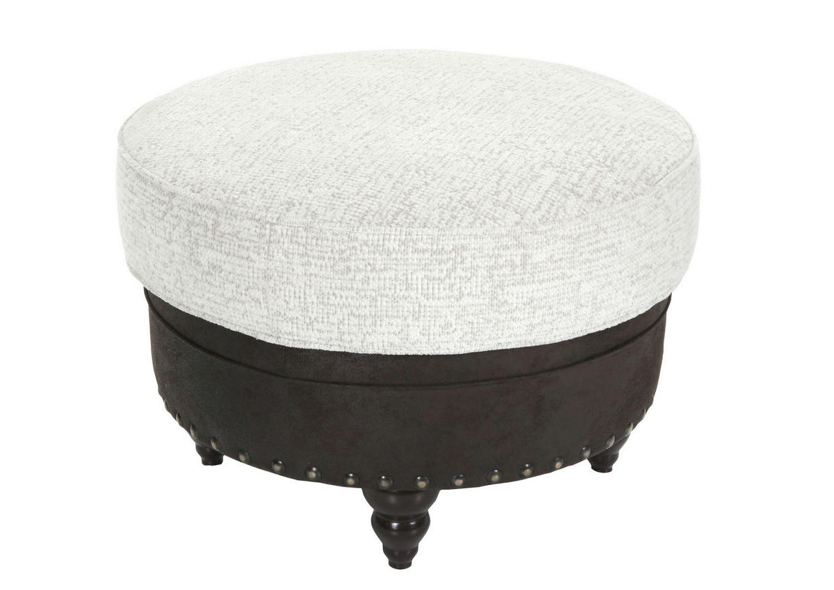 TABURE tekstil  smeđa        - sivo-smeđa/smeđa, Romantično / ladanjski, tekstil/drvo (75/50cm) - Landscape