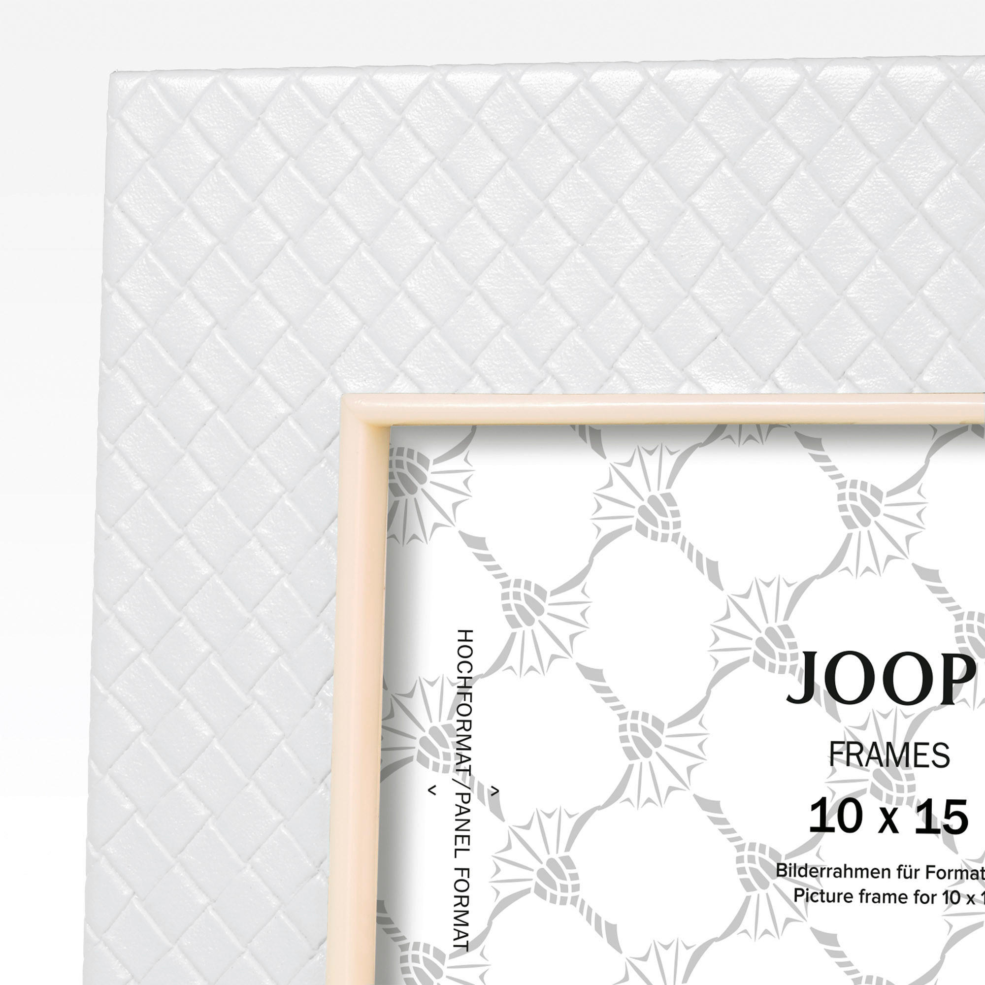 BILDERRAHMEN - Weiß, Design, Kunststoff (17/22/1,5cm) - Joop!