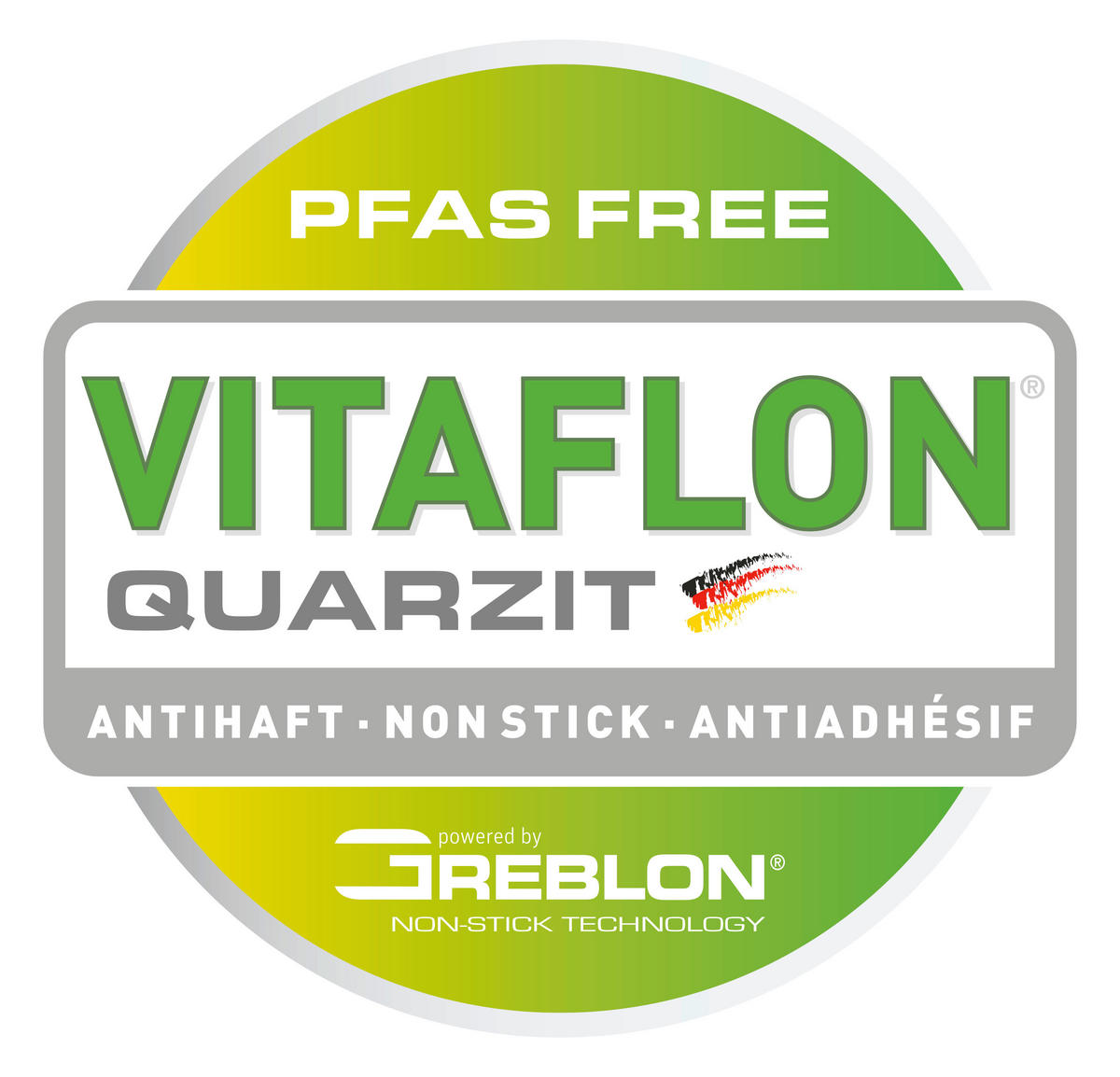 PFANNENSET GASTRO Quick 2-teilig  - Silberfarben, Basics, Metall - GSW