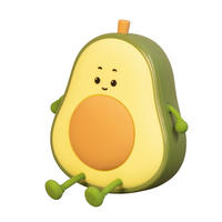 KINDER-NACHTLICHT Bobi 11/9,5/13,5 cm   - Grün, Trend, Kunststoff (11/9,5/13,5cm)