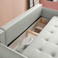SCHLAFSOFA  in Chenille Naturfarben  - Buchefarben/Naturfarben, Design, Holz/Textil (217/97/101cm) - Carryhome