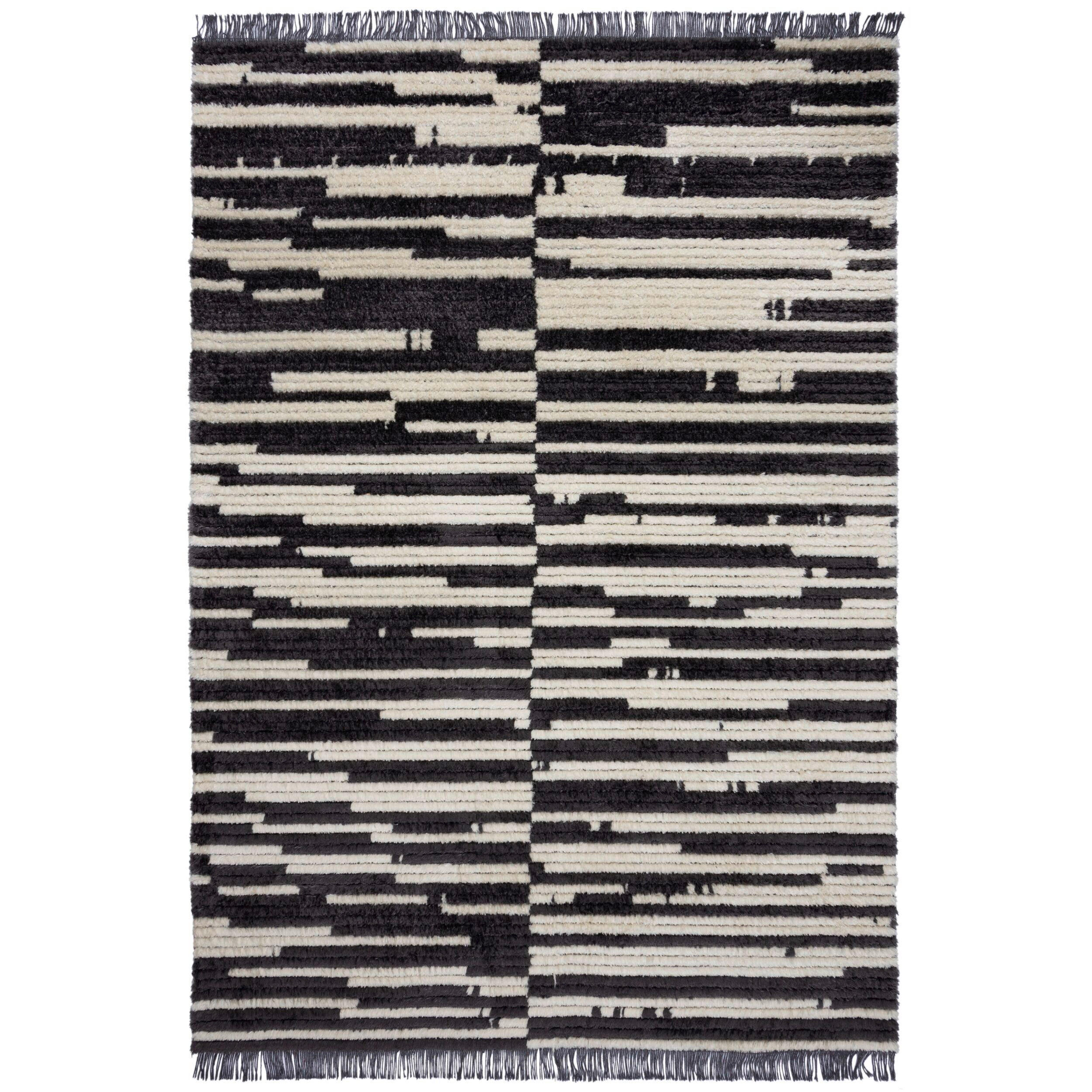 BERBERTEPPICH 120/170 cm Domino  - Creme, KONVENTIONELL, Textil (120/170cm)
