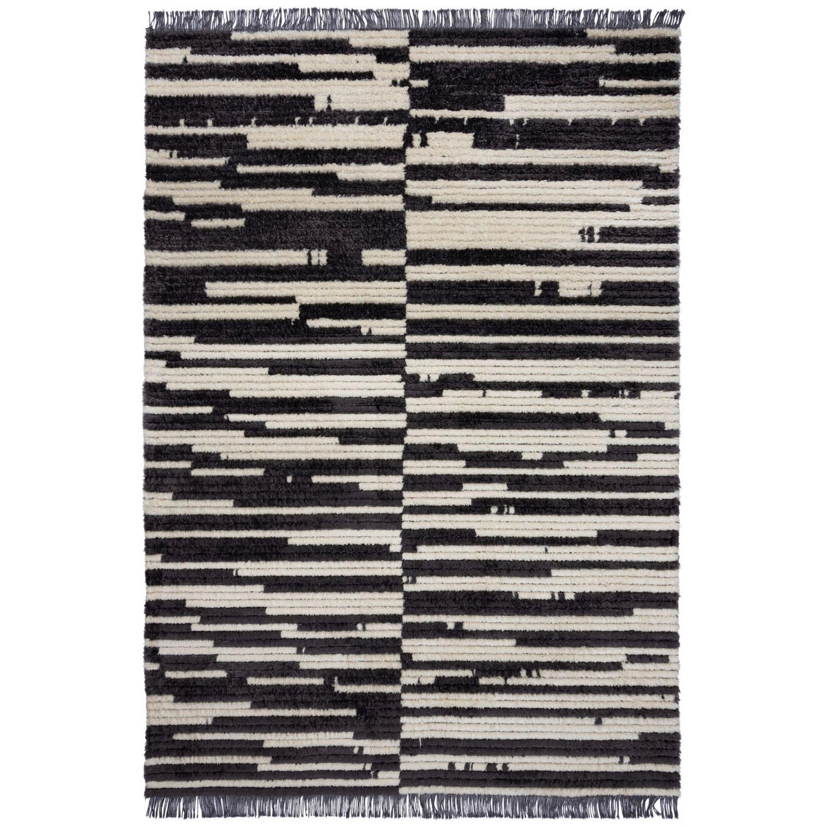 BERBERTEPPICH 120/170 cm Domino Creme  - Creme, KONVENTIONELL, Textil (120/170cm) - Xora