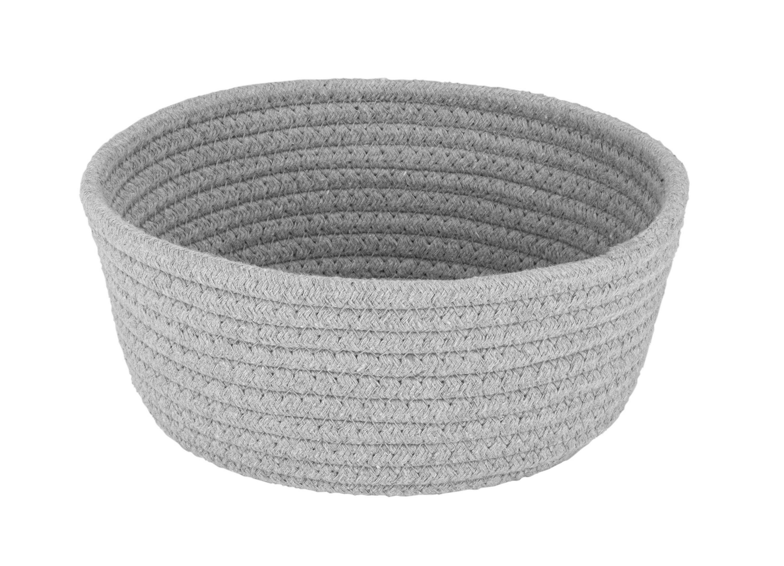 BROTKORB - Hellgrau, Basics, Textil (22/22/10cm) - Justinus