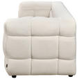 3-SITZER-SOFA Struktur Naturfarben  - Schwarz/Naturfarben, Design, Kunststoff/Textil (218/71/90cm) - Carryhome
