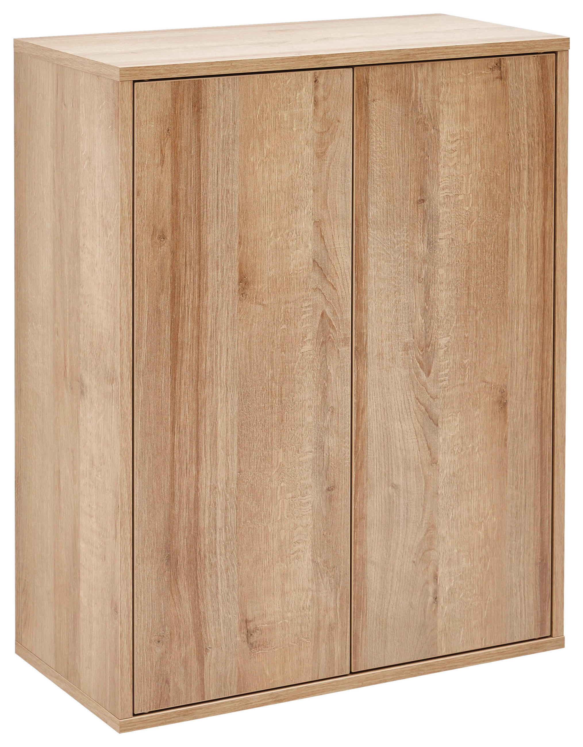 UNTERSCHRANK 60/75/30,5 cm - Eichefarben, MODERN, Glas/Holzwerkstoff (60/75/30,5cm) - MID.YOU