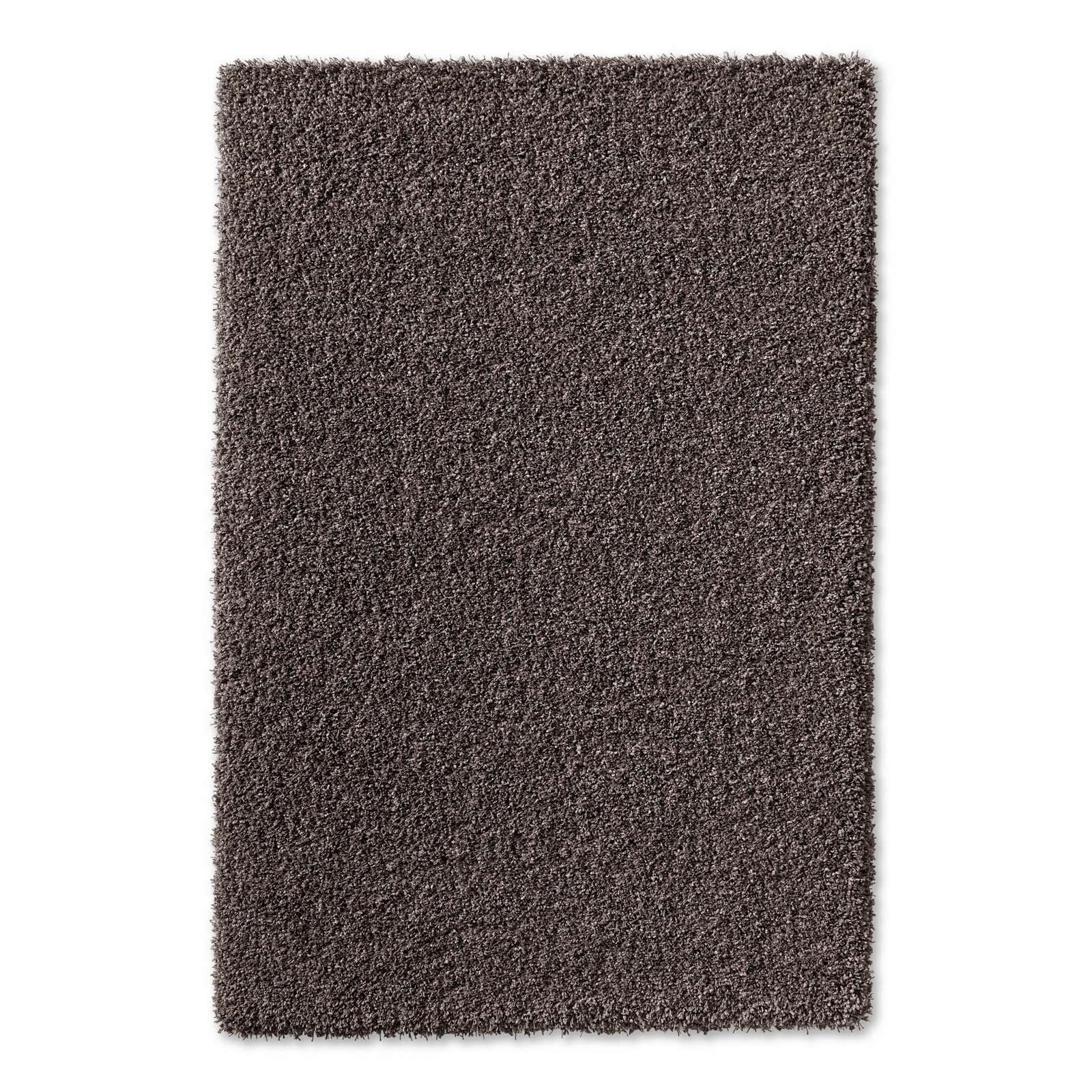 HOCHFLORTEPPICH 65/130 cm Anthrazit  - Anthrazit, Basics, Textil (65/130cm) - Novel