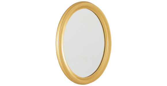 WANDSPIEGEL 36/46/3 cm    - Goldfarben, LIFESTYLE, Glas/Holz (36/46/3cm) - Xora