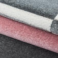 FLACHWEBETEPPICH 140/200 cm Hawaii Pink  - Pink, Design, Textil (140/200cm) - Novel