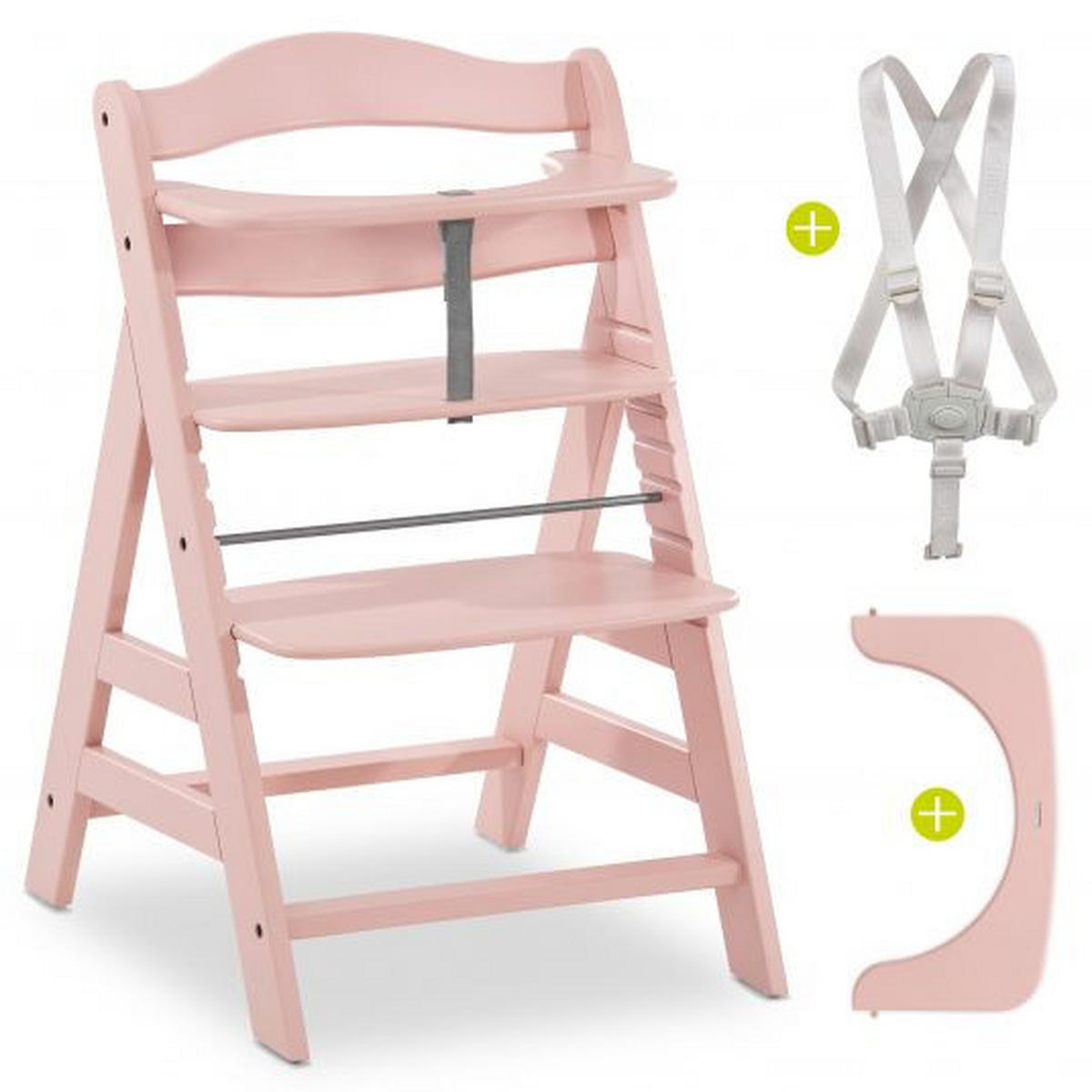 HOCHSTUHL Alpha+ Rosa  - Rosa, Basics, Holz (48/56/77cm) - Hauck