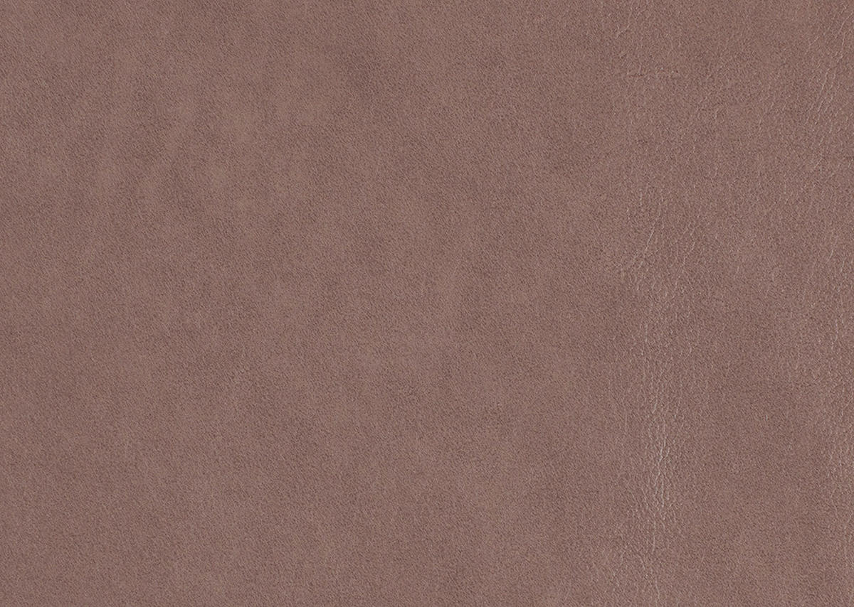 2,5-SITZER in Echtleder Taupe  - Taupe/Schwarz, Natur, Leder/Metall (194/81/110cm) - Valdera