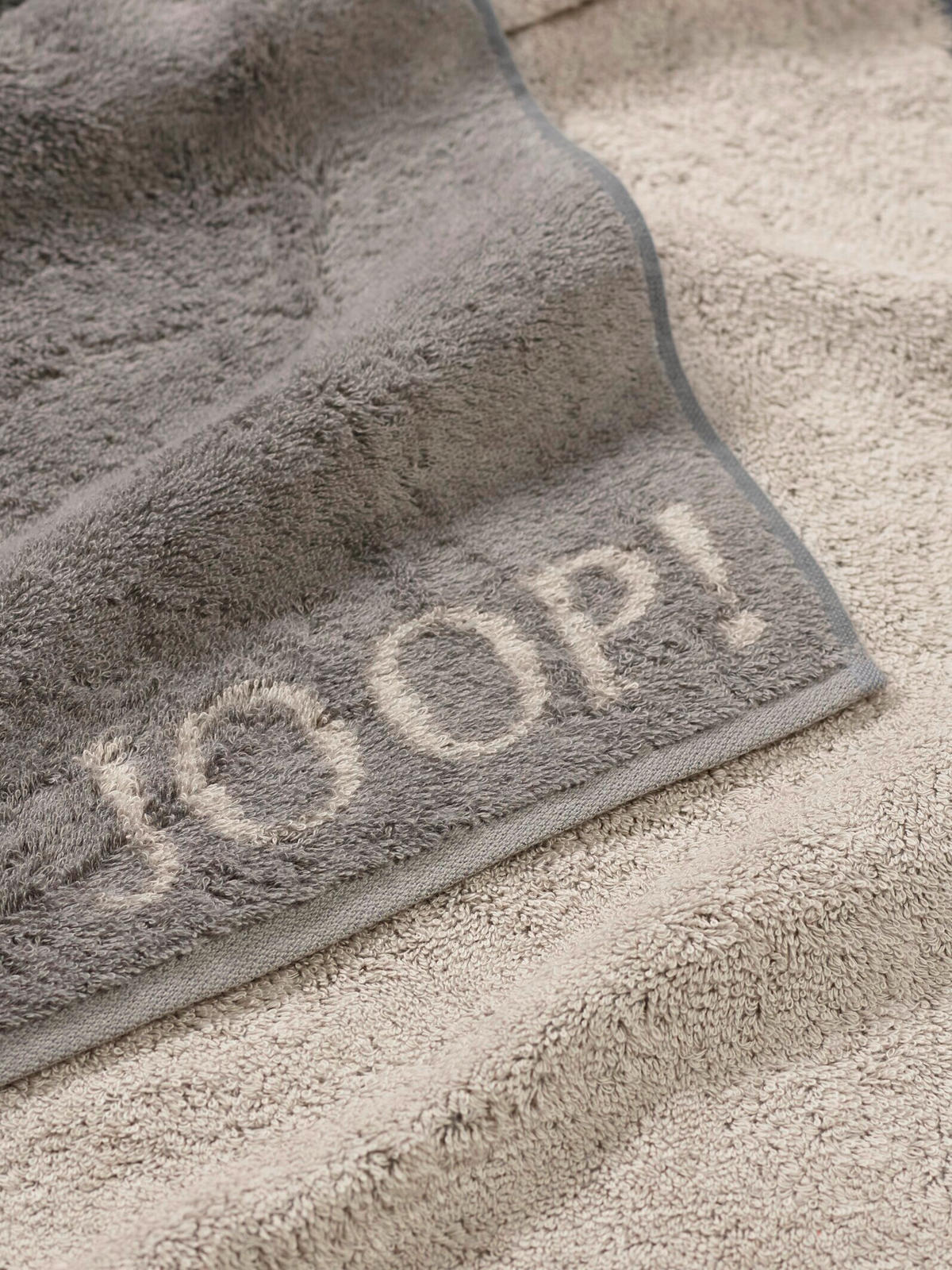 SAUNATUCH 80/200 cm JOOP! CLASSIC Graphitfarben  - Graphitfarben, Basics, Textil (80/200cm) - Joop! Living