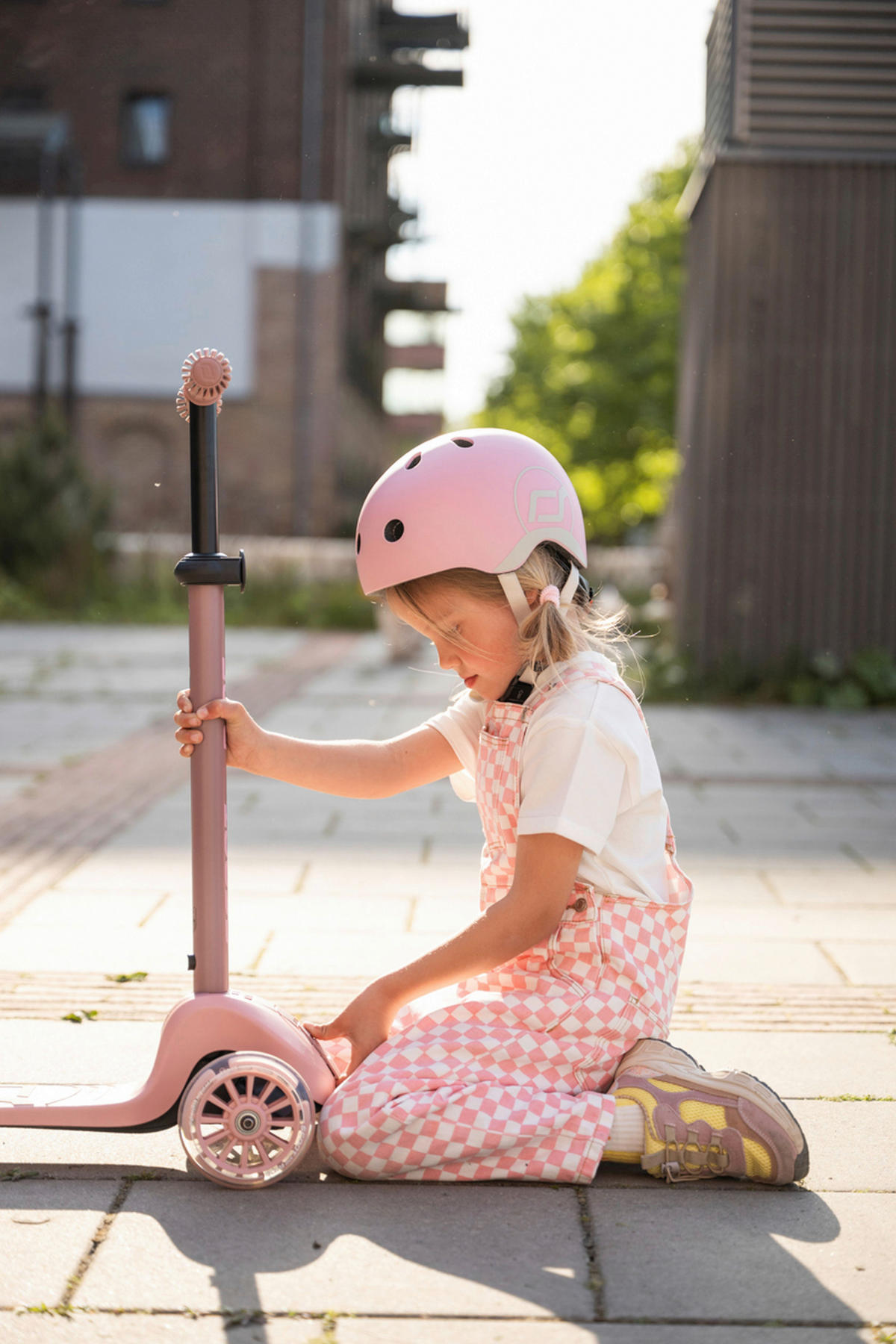 KINDERSCOOTER Highwaykick 3 S  - Hellrosa, Basics, Kunststoff (27/58/57,5cm) - Scoot and Ride