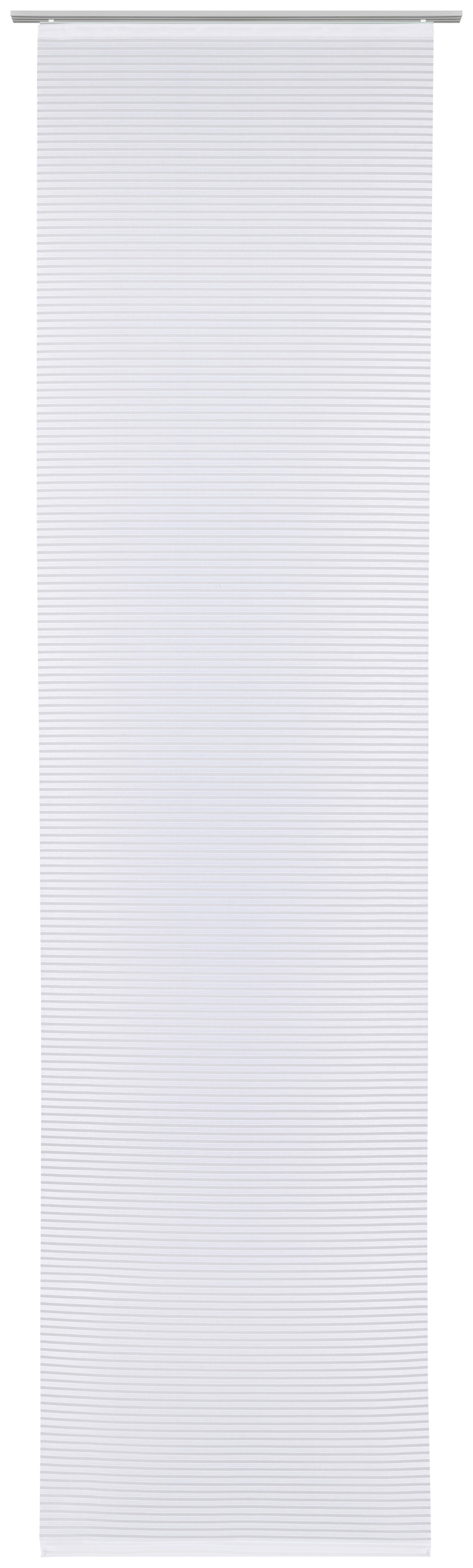 FLÄCHENVORHANG in Weiß  - Weiß, Design, Textil (60/255cm) - Novel