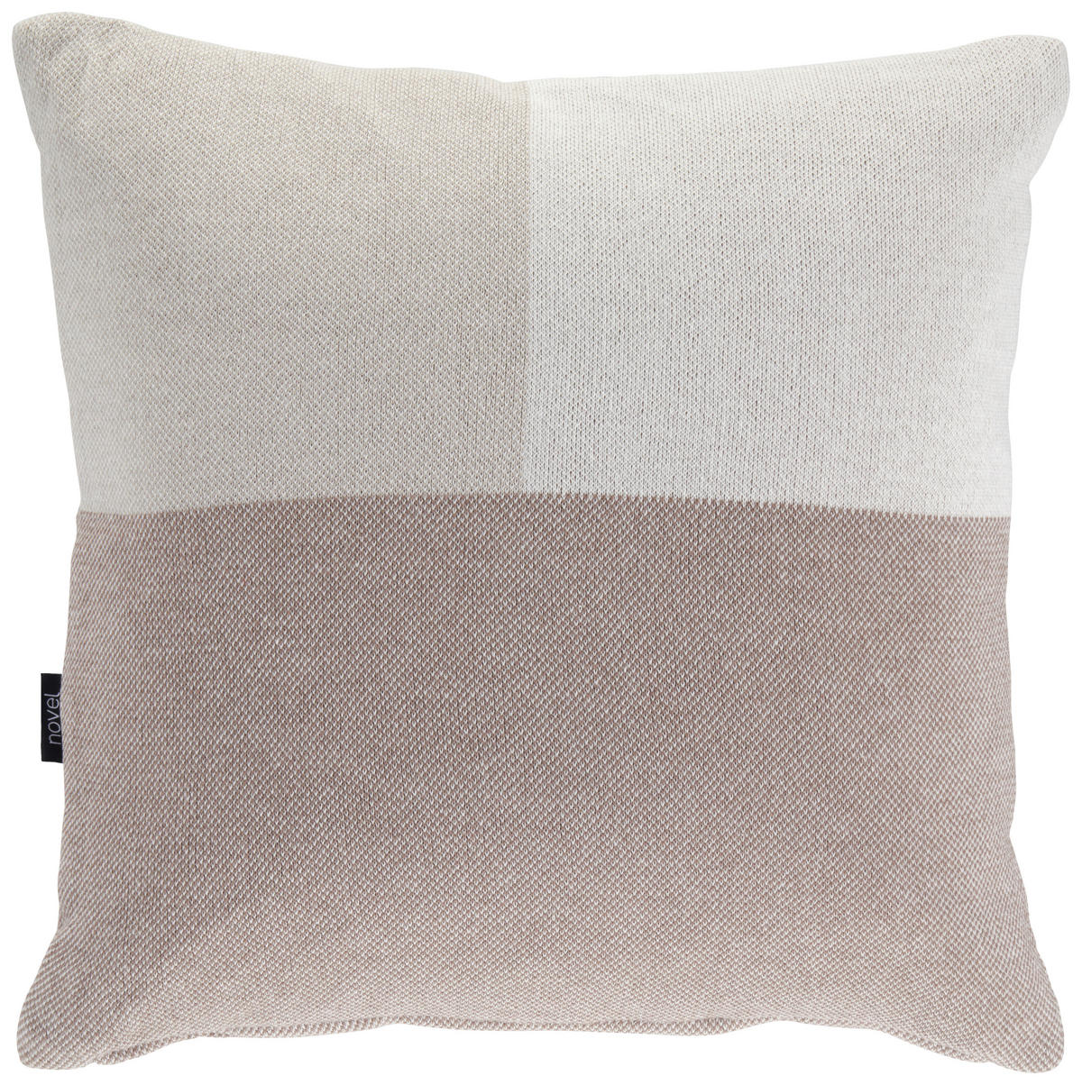 DEKORAČNÍ POLŠTÁŘ 48/48 cm - krémová/béžová, textil (48/48cm) - Novel