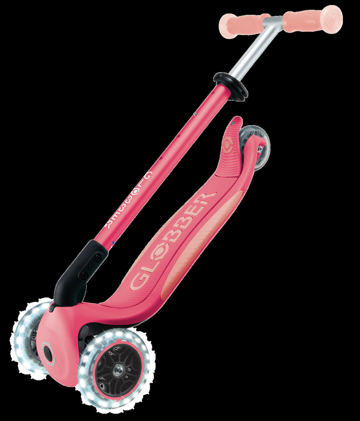 KINDERSCOOTER  - Rosa, Basics, Kunststoff (57,5/28/82.5cm) - GLOBBER