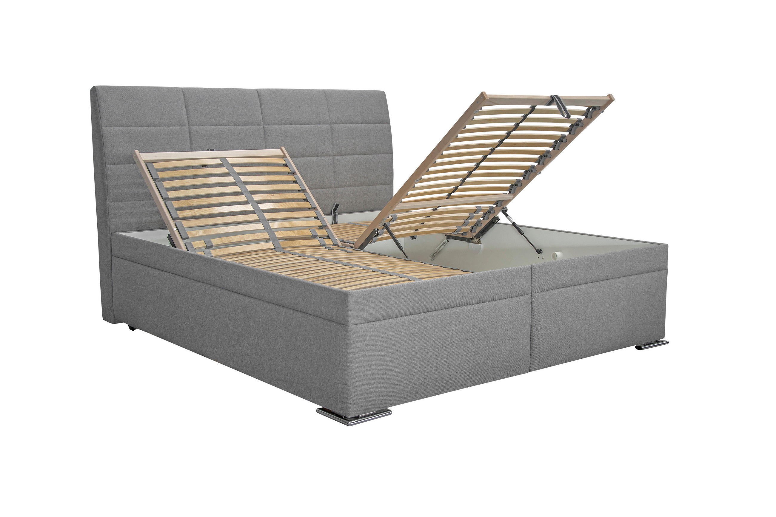 Blanar ČALÚNENÁ POSTEĽ, 180/200 cm, hnedá