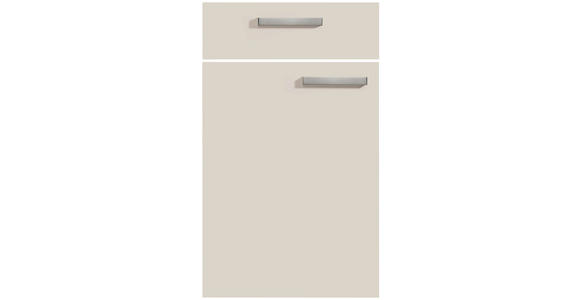 EINBAUKÜCHE   - Weiß/Grau, Design, Holzwerkstoff - Dieter Knoll