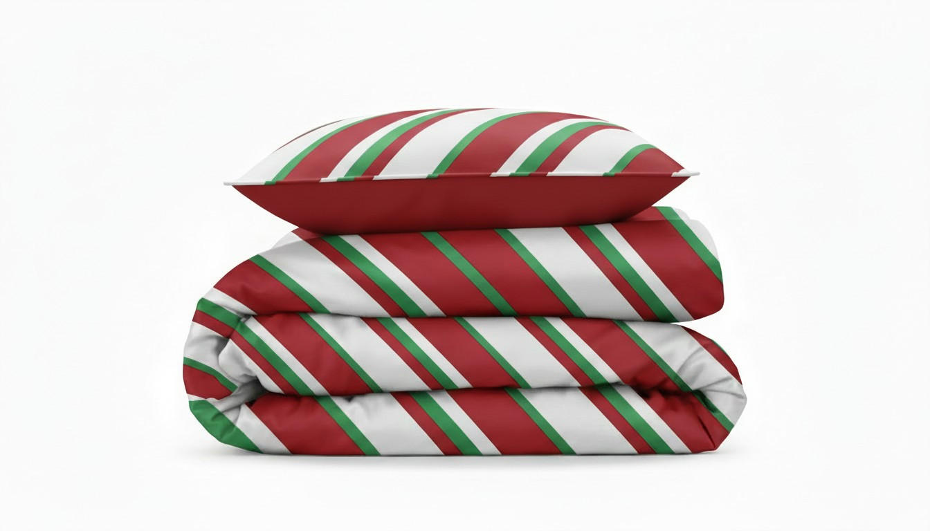 BETTWÄSCHE Merry - Red 200/200 cm  - Multicolor, Basics, Textil (200/200cm) - X-Mas