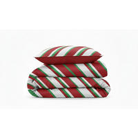 BETTWÄSCHE Merry - Red 200/200 cm  - Multicolor, Basics, Textil (200/200cm) - X-Mas