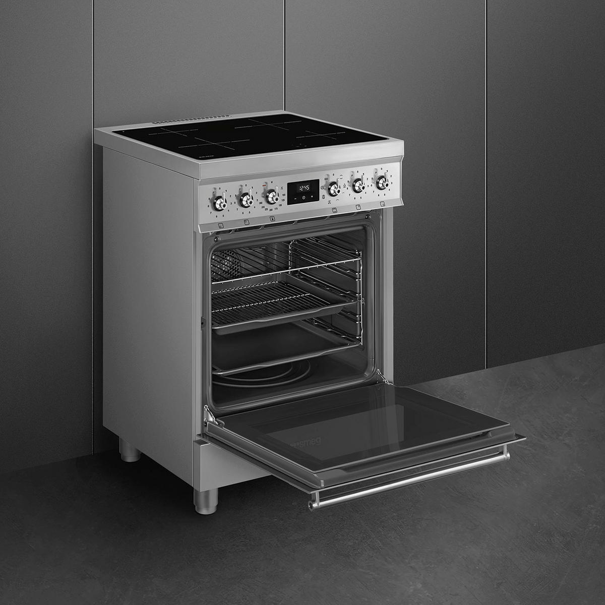 HERD C6IMXM2  - Edelstahlfarben, Basics, Metall (60/80,3/65,1cm) - SMEG