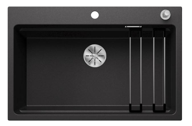 SPÜLE  - Anthrazit, Basics, Stein (78/23,2/51cm) - Blanco