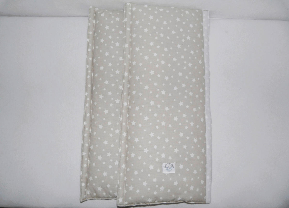 ZAŠTITNA OGRADICA ZA KREVET - bež, Osnovno, tekstil (27/56cm)