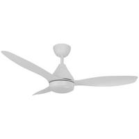 PLAFONSKI VENTILATOR - bela, Osnovno, metal/plastika (132cm) - Mican