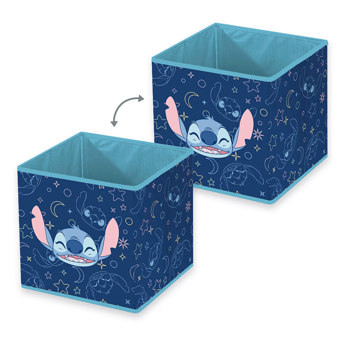AUFBEWAHRUNGSBOX     - Blau, Basics, Textil (30/30/30cm) - Disney