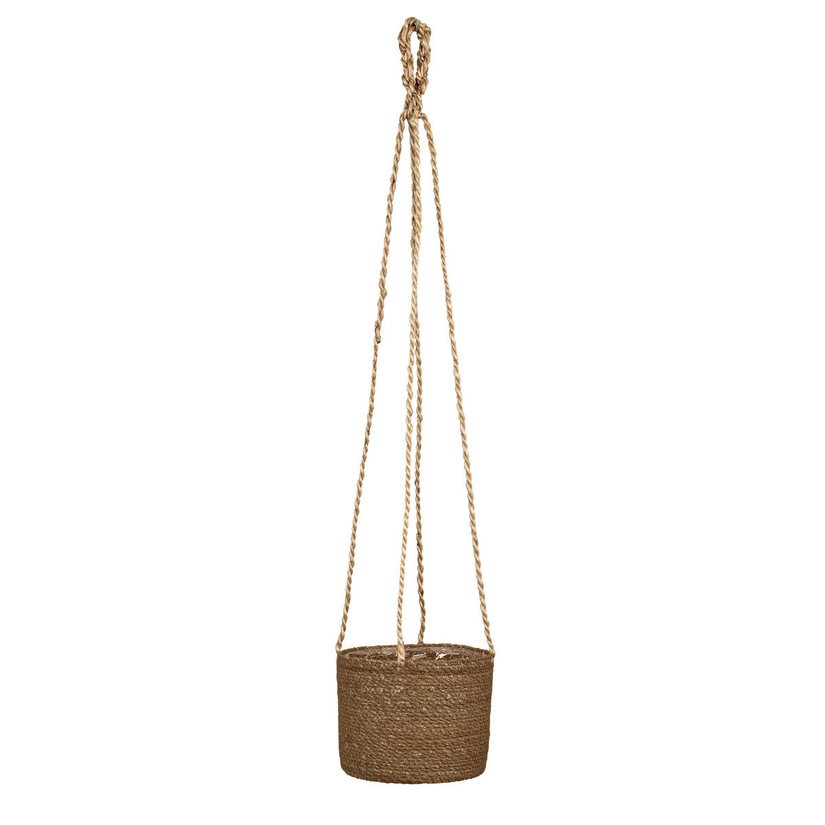 PFLANZENTOPF  - Braun, Natur, Naturmaterialien (17/17/15cm)