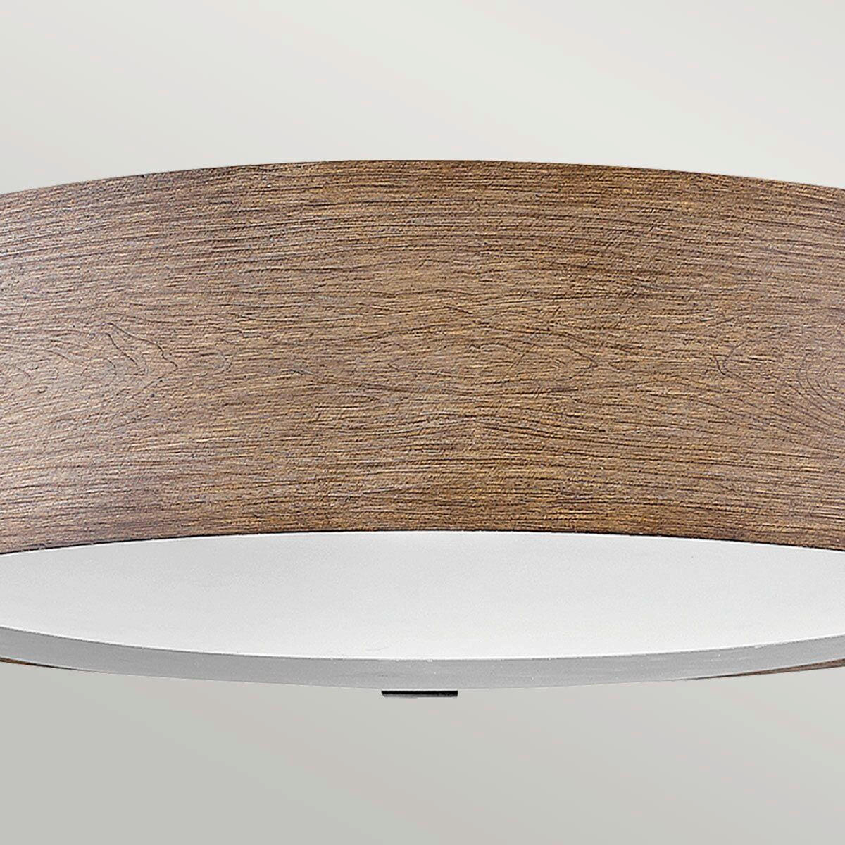 AUSSENDECKENLEUCHTE Sawyer Outdoor 12/38 cm  - Wildeiche/Dunkelbraun, Konventionell, Metall (12/38cm) - Elstead Lighting