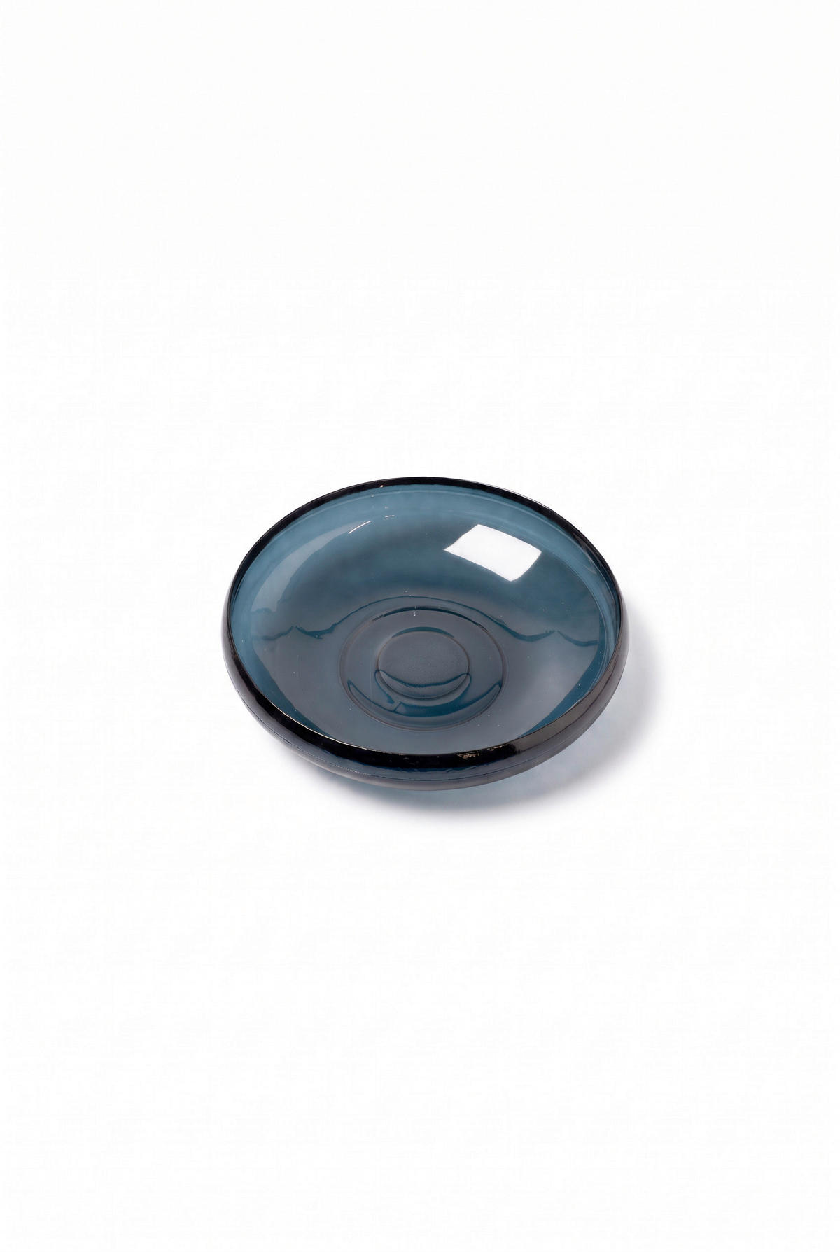 DEKOSCHALE - Dunkelblau, Basics, Glas (34,5/9,5cm) - FYNCH-HATTON