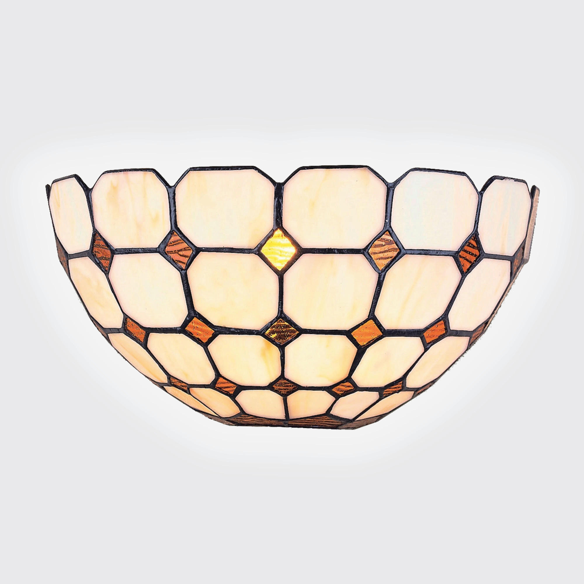 FALILÁMPA - többszínű, Basics, Üveg (15/15.5/31.5cm)