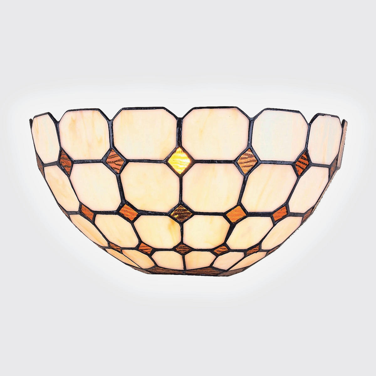 FALILÁMPA - többszínű, Basics, Üveg (15/15.5/31.5cm)