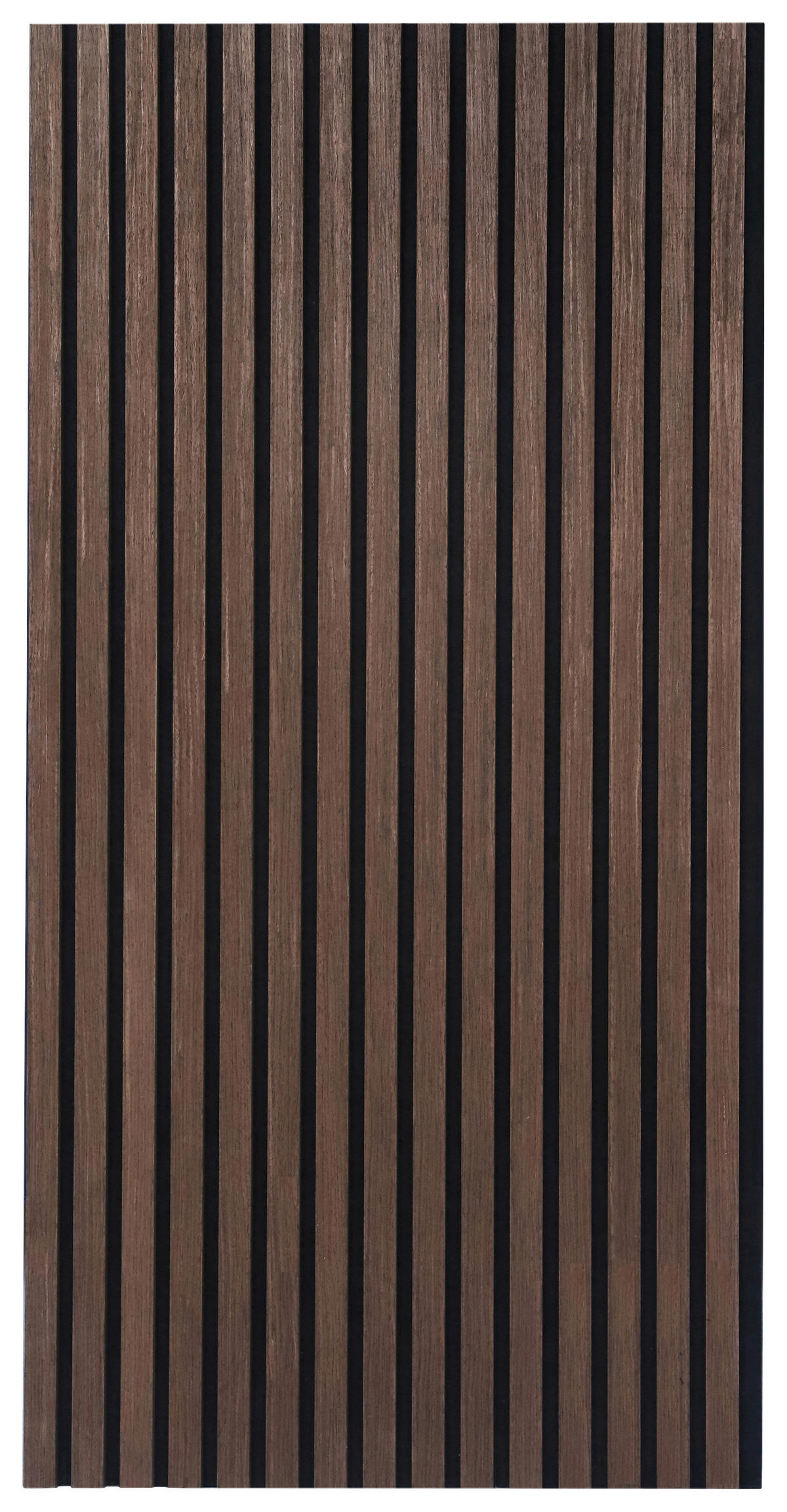 AKUSTIKPANEEL Echtholz, Nachbildung 60/120/2,1 cm 2 Stück  - Schwarz/Grau, Trend, Holz/Holzwerkstoff (60/120/2,1cm) - Boxxx