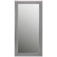 OGLINDĂ DE PERETE 100/200/3 cm    - alb/negru, Lifestyle, sticlă/lemn (100/200/3cm) - Xora