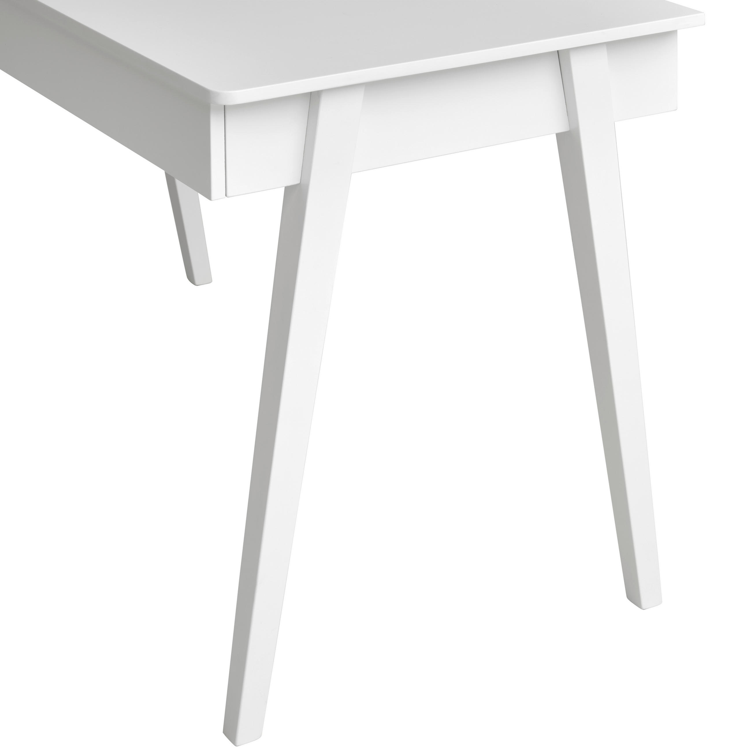 SCHREIBTISCH 120/60/76 cm  in Weiß  - Weiß, MODERN, Holzwerkstoff (120/60/76cm) - MID.YOU