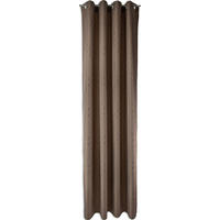 ÖSENSCHAL halbtransparent 140/245 cm   - Braun, Basics, Textil (140/245cm)